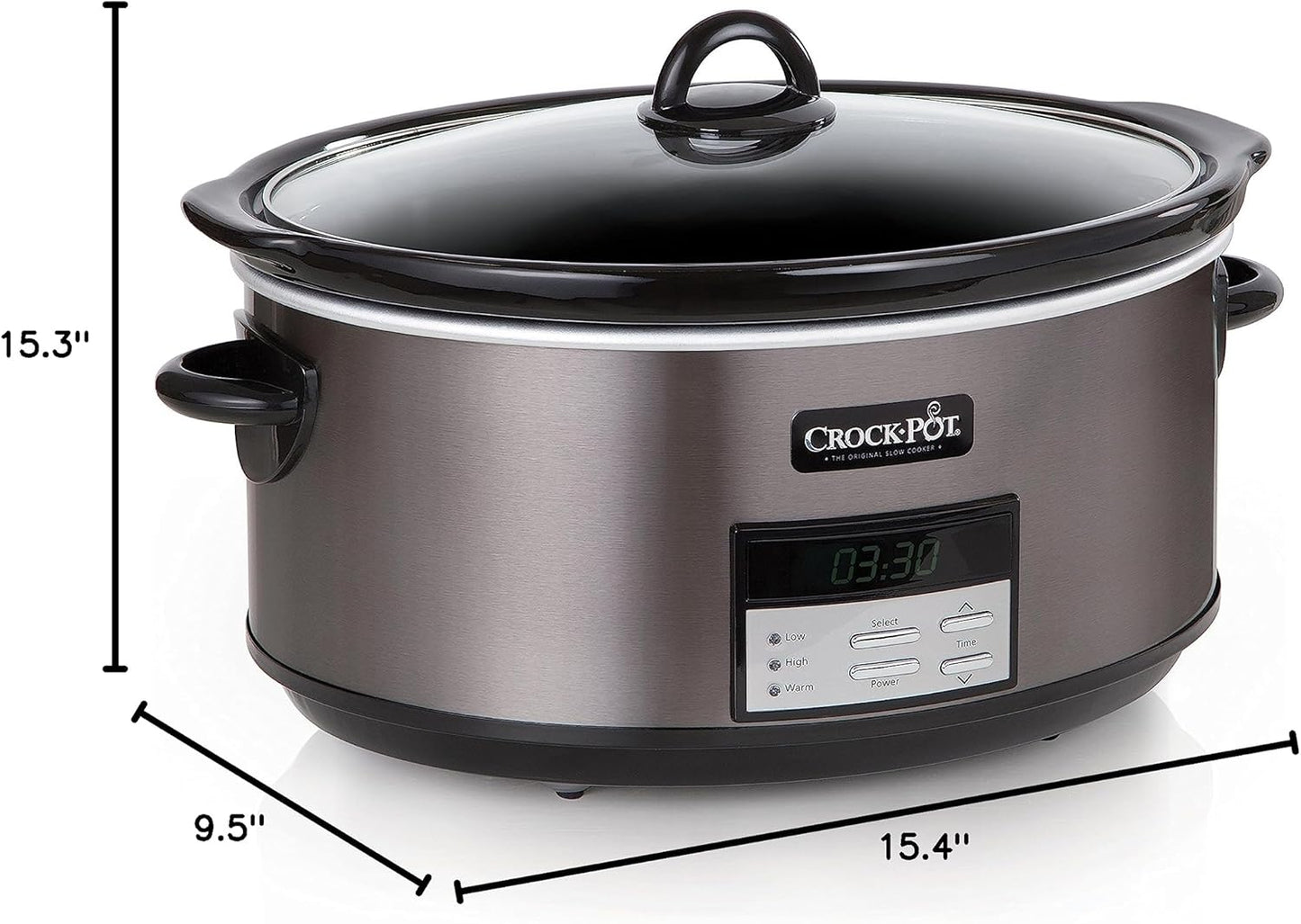 Crock-Pot Large 8-Quart Programmable Slow Cooker