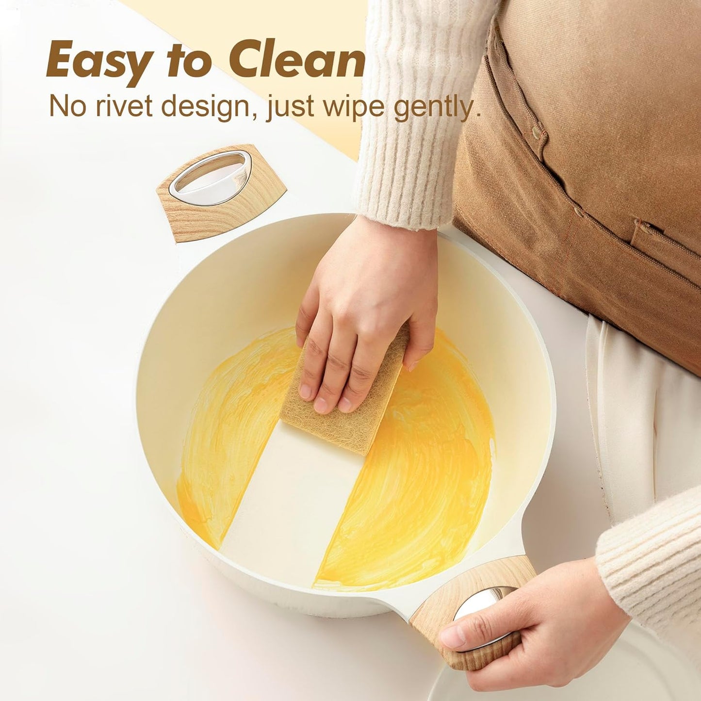 SENSARTE Ceramic Cookware Sets