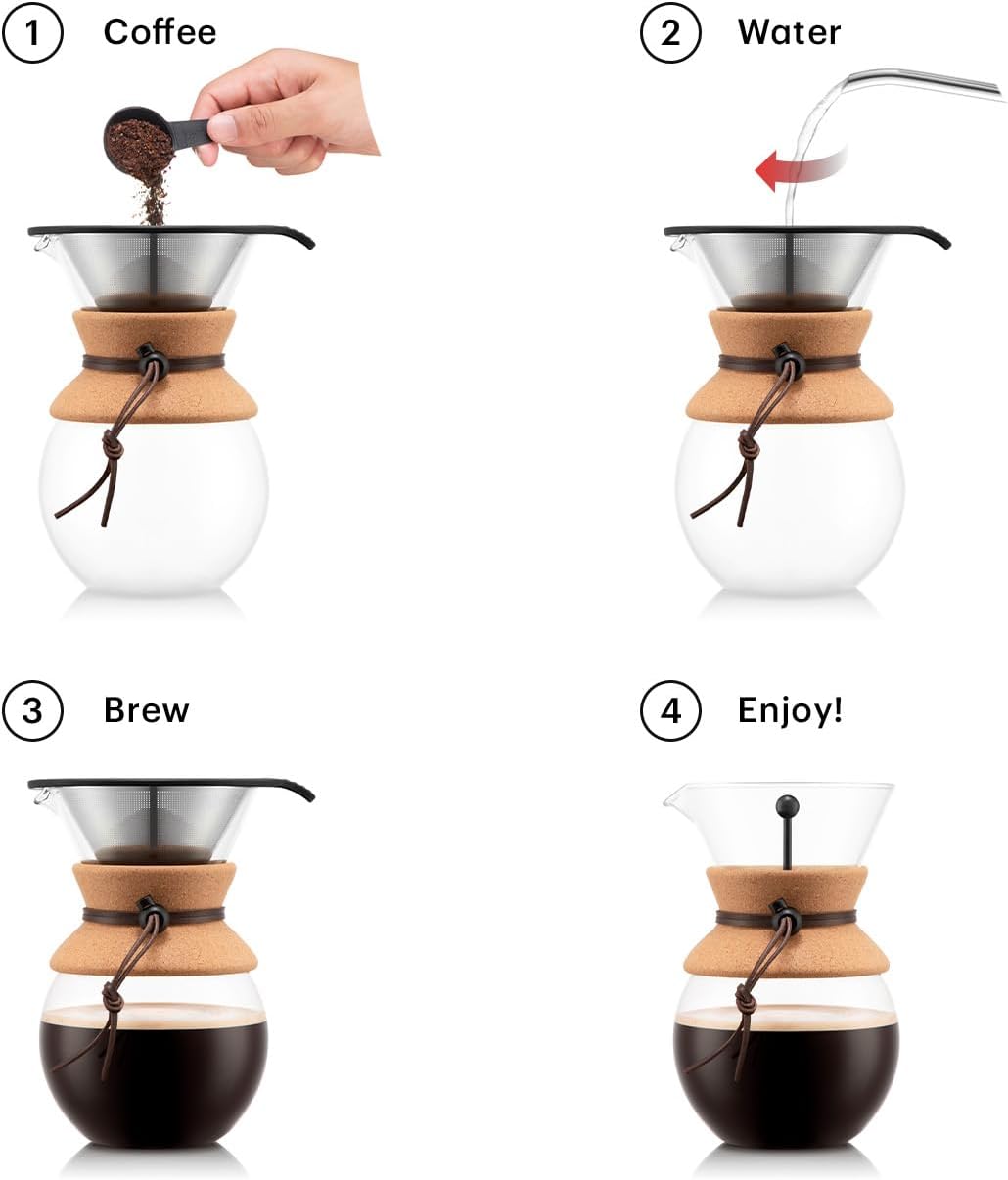 Bodum 34 Oz Pour Over Coffee Maker