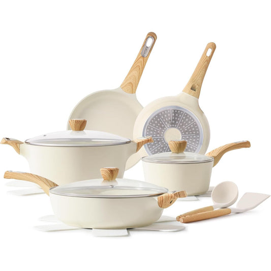 SENSARTE Ceramic Cookware Sets